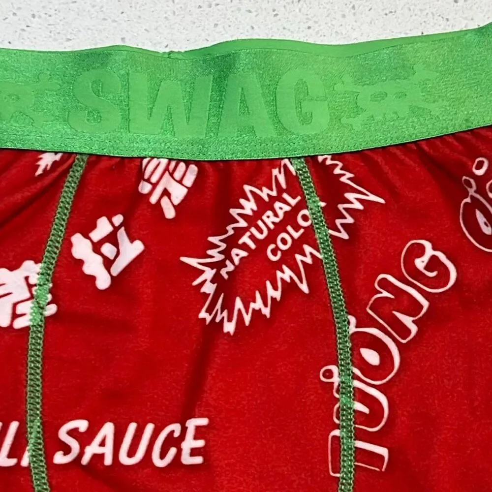 Swag Sriracha Novelty Boxer Briefs Size Small